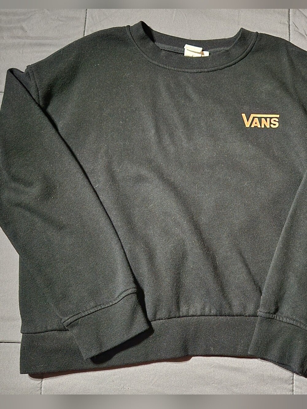 Vans Black Crewneck Sweatshirt